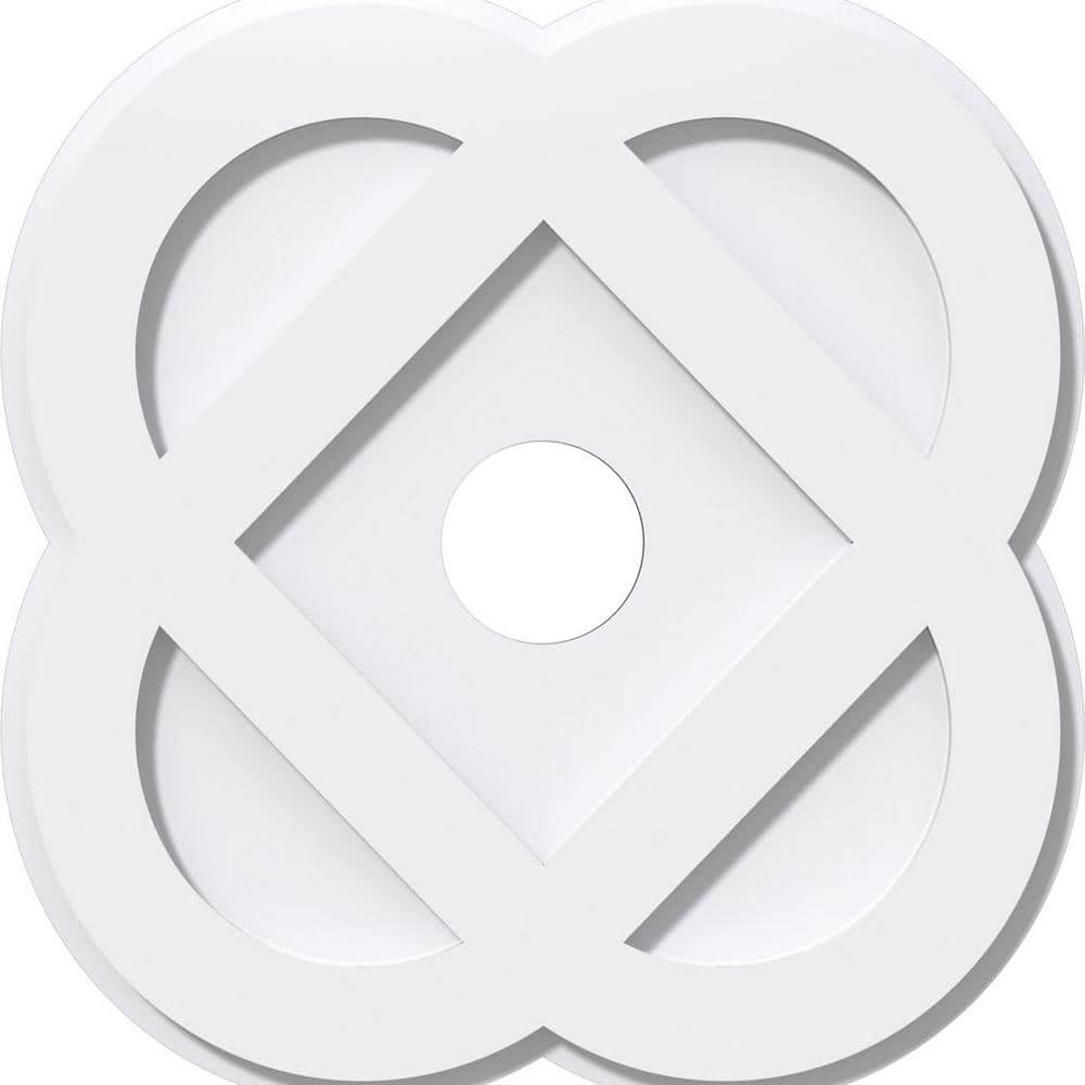 1 in. P X 13-1/2 in. C X 34 in. OD X 6 in. ID Charlotte Architectural Grade PVC Contemporary Ceiling Medallion price history on PriceWatchPro
