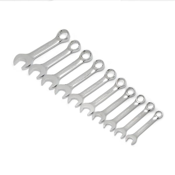 GEARWRENCH 12 Point Metric Stubby Combination Wrench Set (10Piece