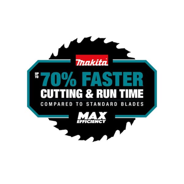 7-1/4 in. 24T Carbide-Tipped Max Efficiency Ultra-Thin Kerf Circular Saw Blade, Framing