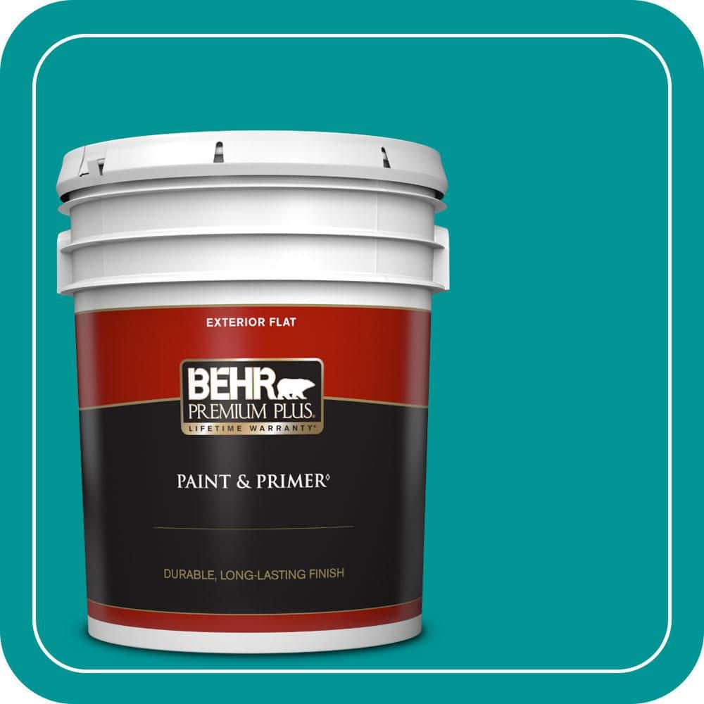 5 gal. #P460-6 Paradise Landscape Flat Exterior Paint & Primer price history on PriceWatchPro