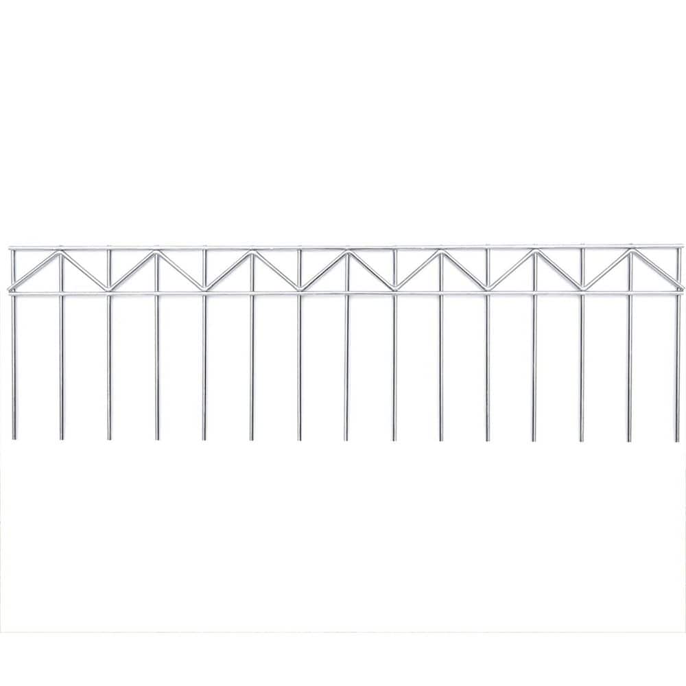 10 Panels 32 in (L) X 10 in. (H) Metal Animal Barrier Fence, Decorative Garden Fence price history on PriceWatchPro