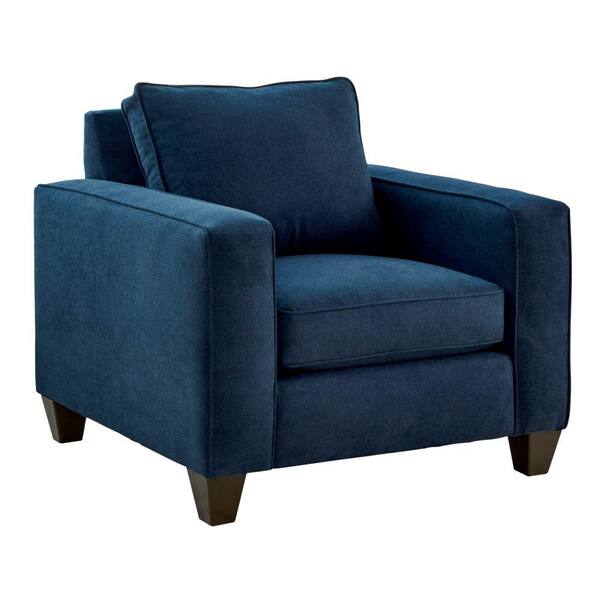 Picket House Furnishings Boha Navy Polyester Arm Chair