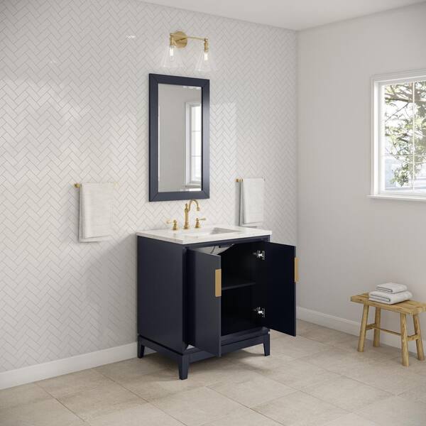 Viola Gold Quartz 30 in. W x 22 in. D Single Sink Bathroom Vanity