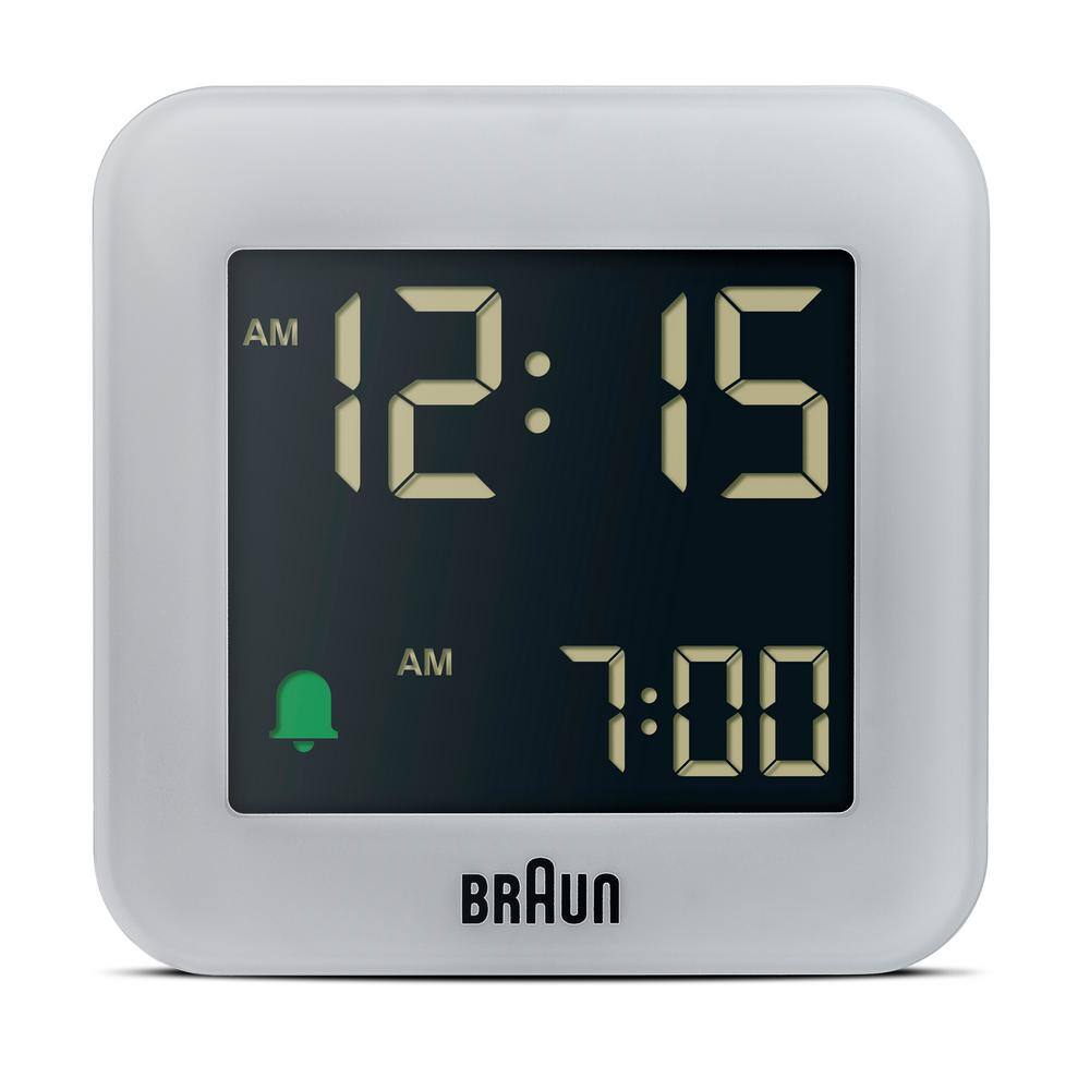大人の上質  Travel Digital Braun Alarm Negative Compact, Snooze, Clock, 快適グッズ・旅行小物