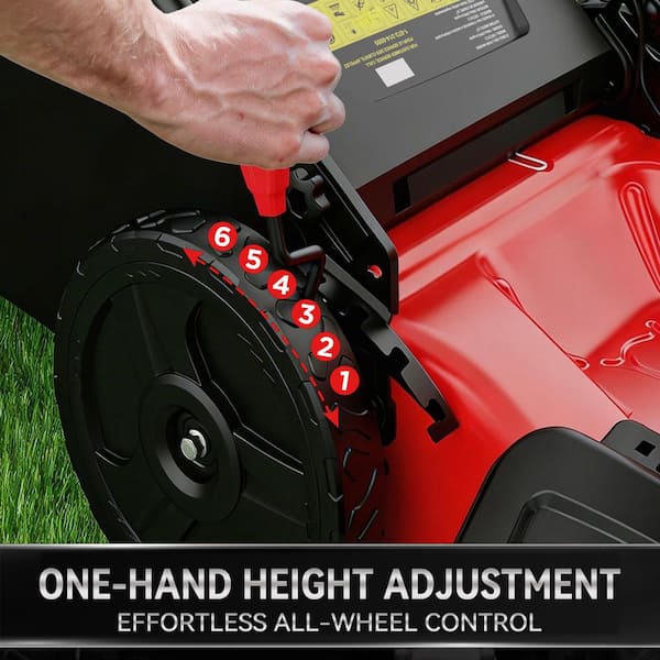 21 in. 170cc OH 4-stroke engine 3-in-1 Gas Self Propelled Lawn Mower