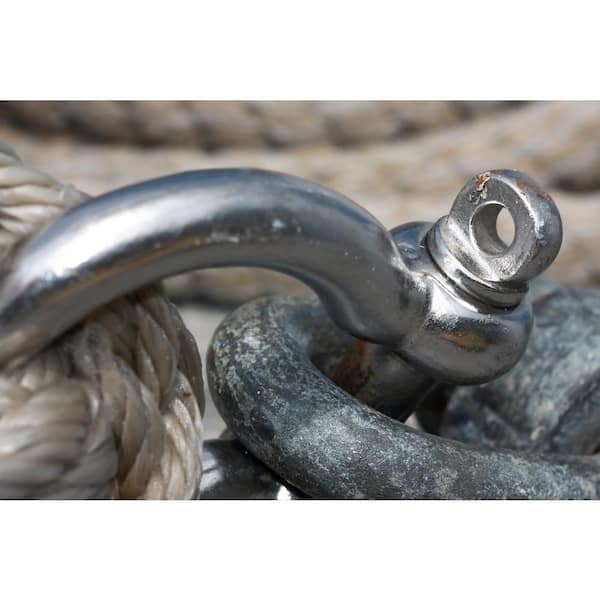 Everbilt 3/8 in. Galvanized Anchor Shackle 43124 The Home Depot