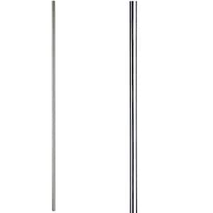 Stainless Steel 17.11.5 Plain Round Solid Iron Baluster for Staircase Remodel