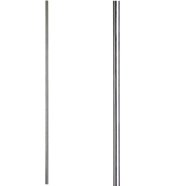HOUSE OF FORGINGS Stainless Steel 17.11.5 Plain Round Solid Iron Baluster for Staircase Remodel