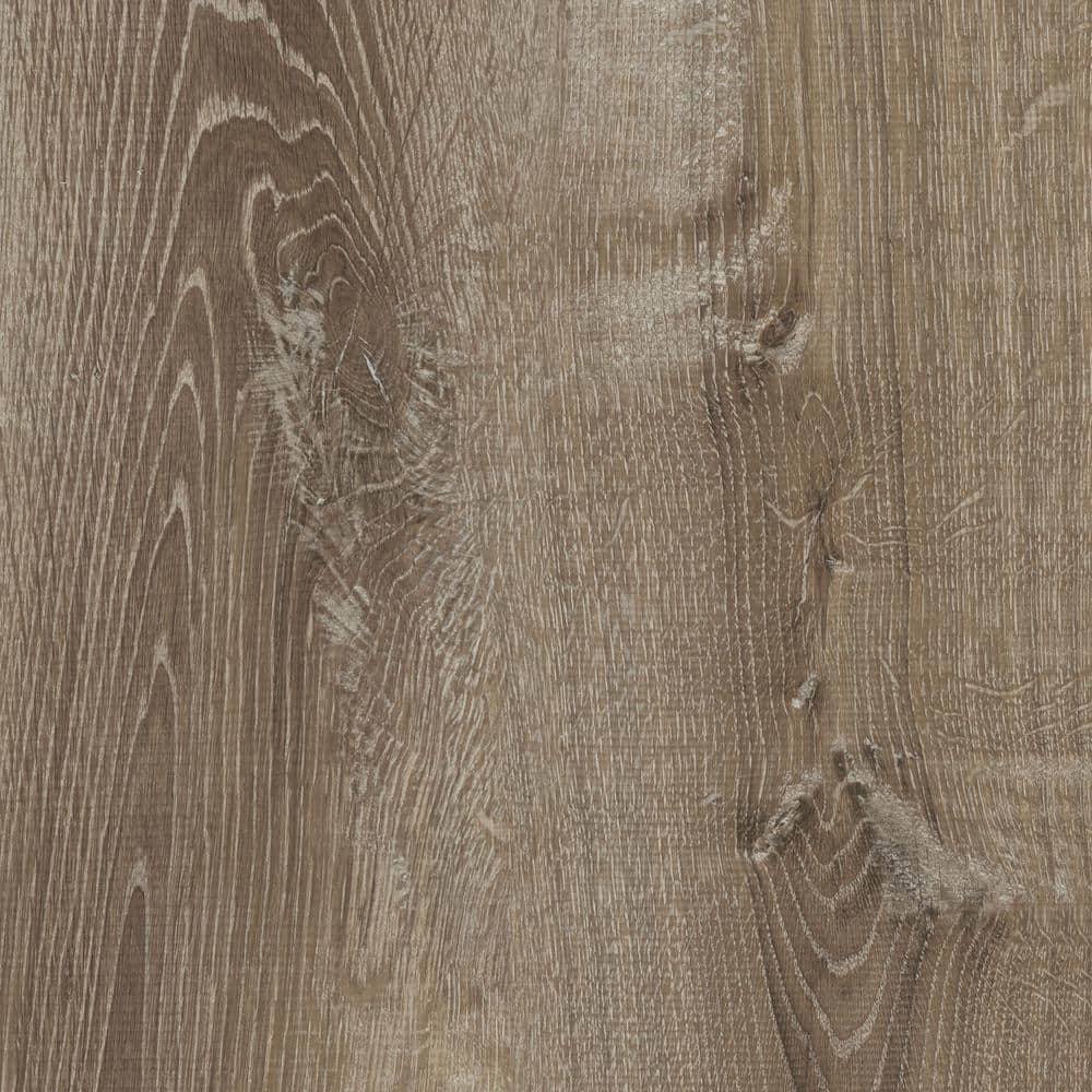 AA Surfaces Woodlett Outerbanks Grey 6 in. x 48 in. Glue Down Luxury Vinyl Plank Flooring (36 Sq. ft./Case)
