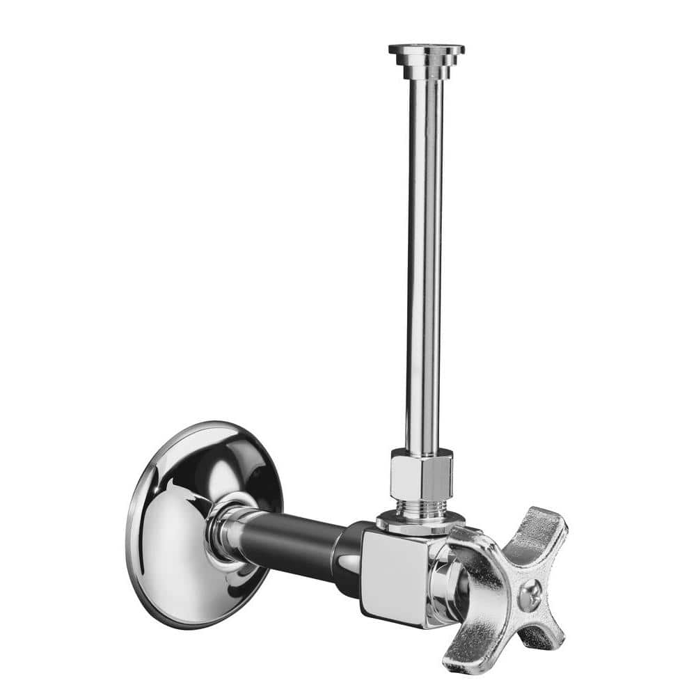 KOHLER 3/8 in. x 3/8 in. Brass NPT x NPT Angle Supply in