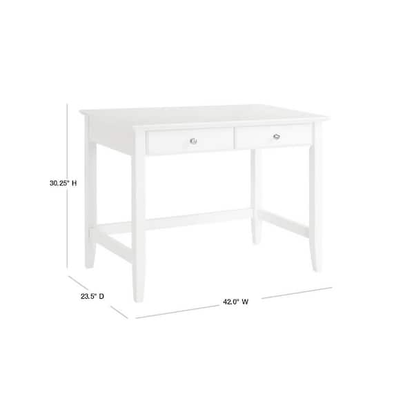 Crosley furniture palmetto on sale desk in white