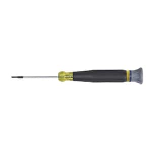 1/16 in. Slotted Electronics Screwdriver with 2 in. Shank- Cushion Grip Handle