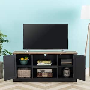 54 in. Charcoal TV Stand for TVs Upto 65 in.