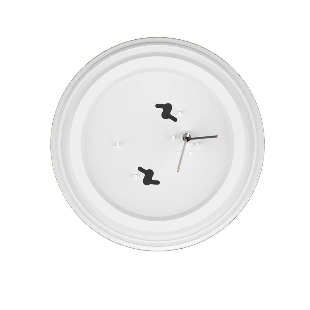 Brushed Nickel 10" Dimmable LED Flush Mount Ceiling Light