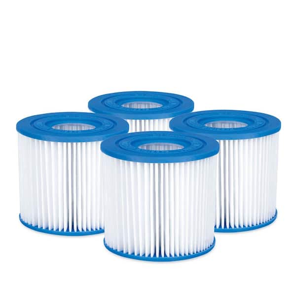 Above Ground Swimming Pool  0.11 sq. ft. Filter Cartridge Replacement-Type D (4-Pack)