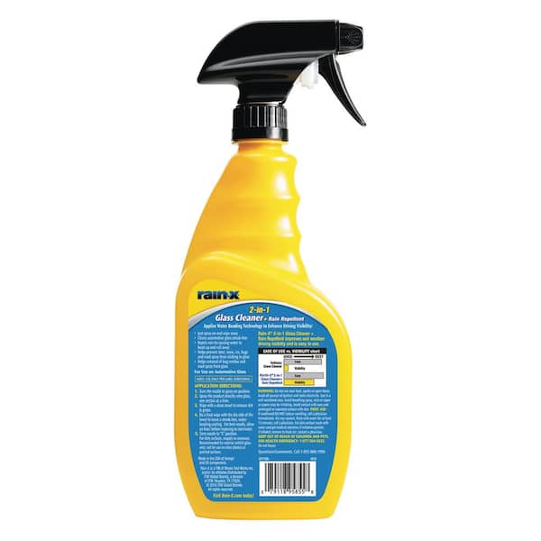 Rain-X 23 oz. 2-in-1 Glass Cleaner and Repellent 5071268 - The Home Depot