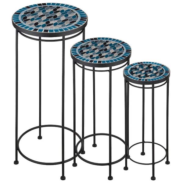 Plant Stand Tall Set/3-Argyle