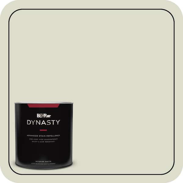 1 qt. #PPU10-15 Desert Springs Matte Interior Stain-Blocking Paint & Primer