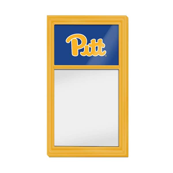 The Fan-Brand 31.0 in. x 17.5 in. Pitt Panthers Plastic Dry Erase Note Board