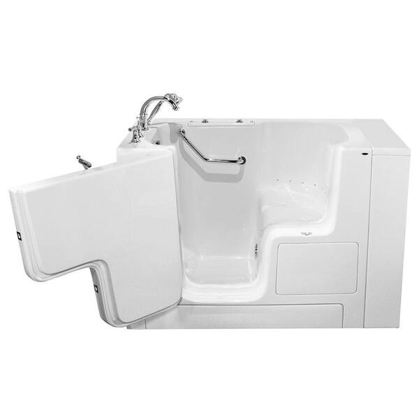 American Standard OOD Series 52 in. x 32 in. Walk-In Air Bath Tub with Left Outward Opening Door in White