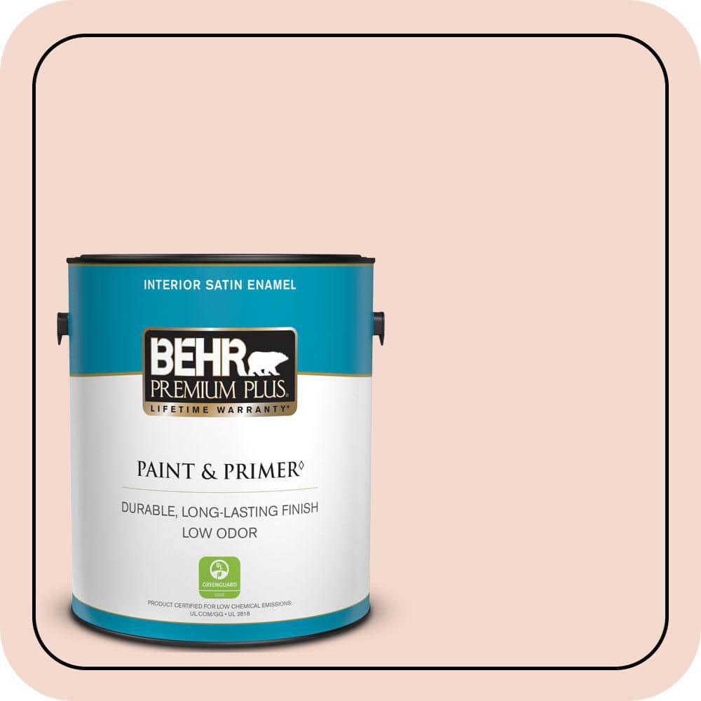 1 gal. #200E-1 Possibly Pink Satin Enamel Low Odor Interior Paint & Primer price history on PriceWatchPro