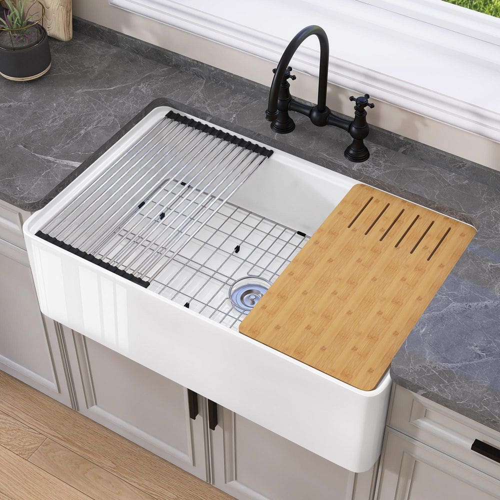 gloss-white-farmhouse-kitchen-