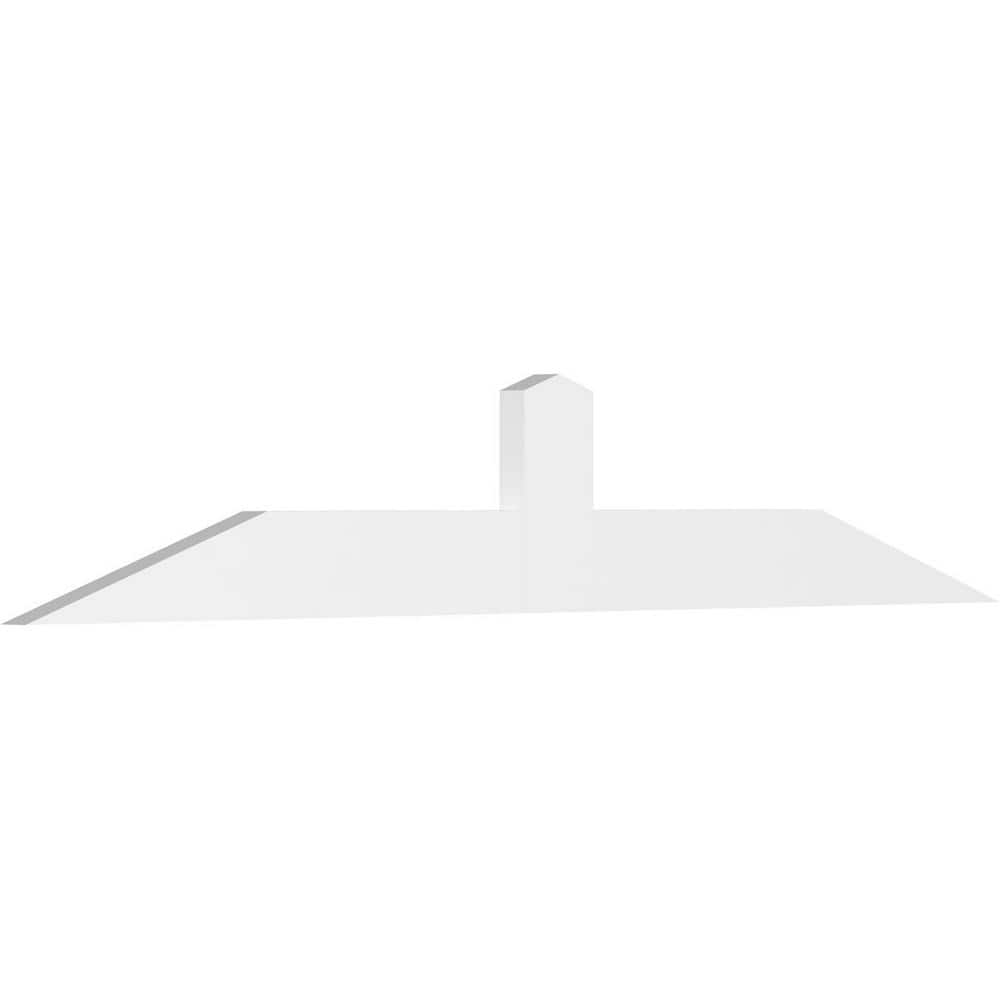 84 in. W x 14 in. H x 2 in. D x 6 in. F, 4/12 Pitch, Portland Signature Urethane Gable Bracket, Primed Tan price history on PriceWatchPro