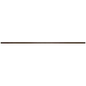 91.5 in. W x 1.5 in. H Square Edge Molding in Brindle