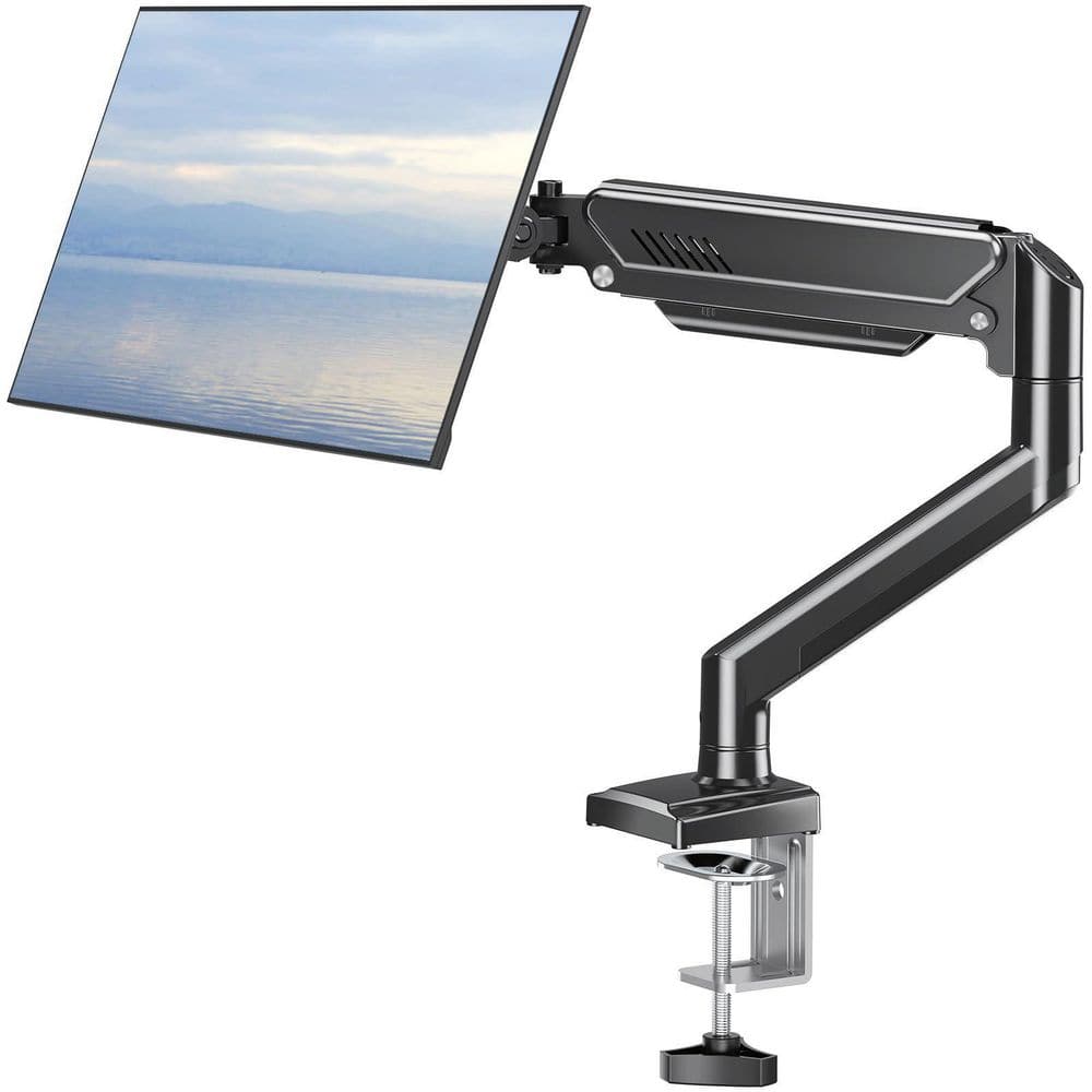 Full Motion Gas Spring Monitor Arm Desk Mount for 13-32 Inch Screens VESA 75x75 100x100 Black Holds 4.4-19.8lbs price history on PriceWatchPro