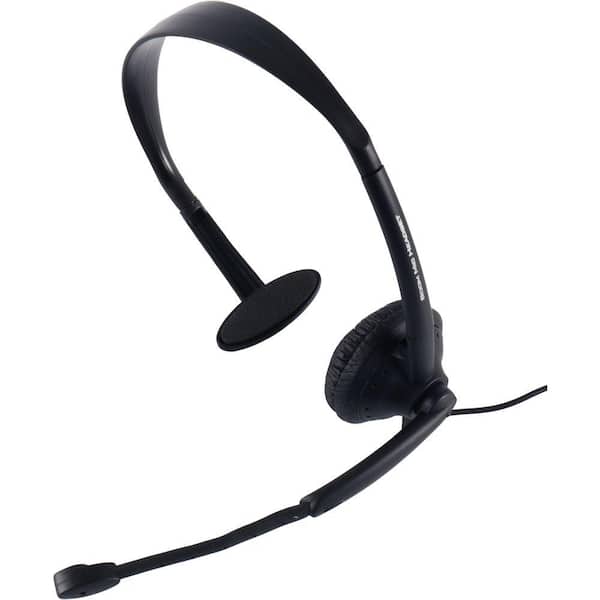 GE Deluxe Phone Headset for Mobile or Cordless Phones, Volume/Mute