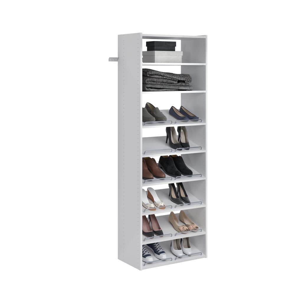 Easy Track PH36 25-1/8 Wide Shoe Tower Kit - White