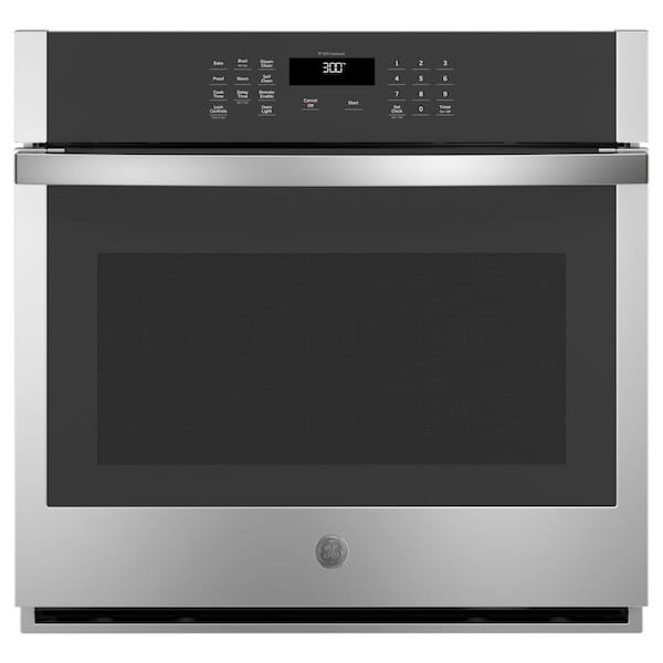 30 in. Smart Single Electric Wall Oven Self-Cleaning in Stainless Steel