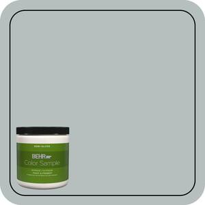 8 oz. #720E-3 Rocky Mountain Sky Semi-Gloss Interior/Exterior Paint & Primer Color Sample