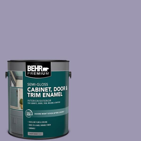 BEHR PREMIUM PLUS 8 oz. #PPU7-20 Raffia Ribbon Satin Enamel