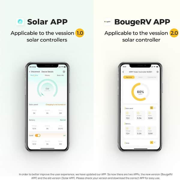 12-Volt/24-Volts MPPT Solar Charge Controller 30A APP Control 30 Amp Solar Panel Regulator