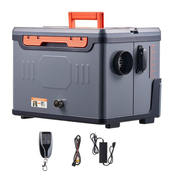 27296 BTU /h Portable Diesel Air Heater, 12V/24V DC with Bluetooth App, Remote, 1.3 Gal Fuel Tank, Space Heater
