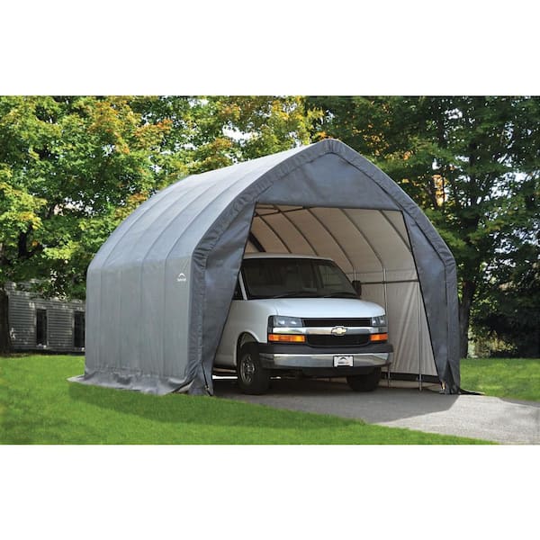 13 ft. W x 20 ft. D x 12 ft. H Alpine-Style Garage-in-a-Box with Advanced-Engineered Fabric and Easy-Slide Rail System