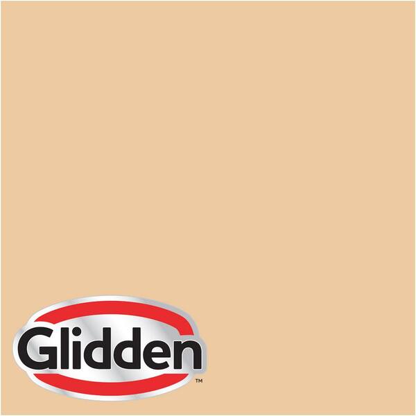 Glidden Premium 5 gal. #HDGO44D Farmer's Almanac Cream Flat Interior Paint with Primer