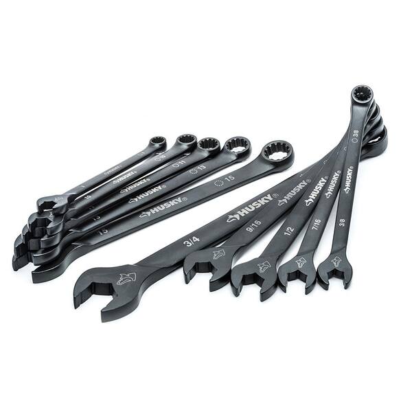 Husky - 1/4 in., 3/8 in. and 1/2 in. Drive 100-Position Universal SAE and Metric Mechanics Tool Set (105-Piece)