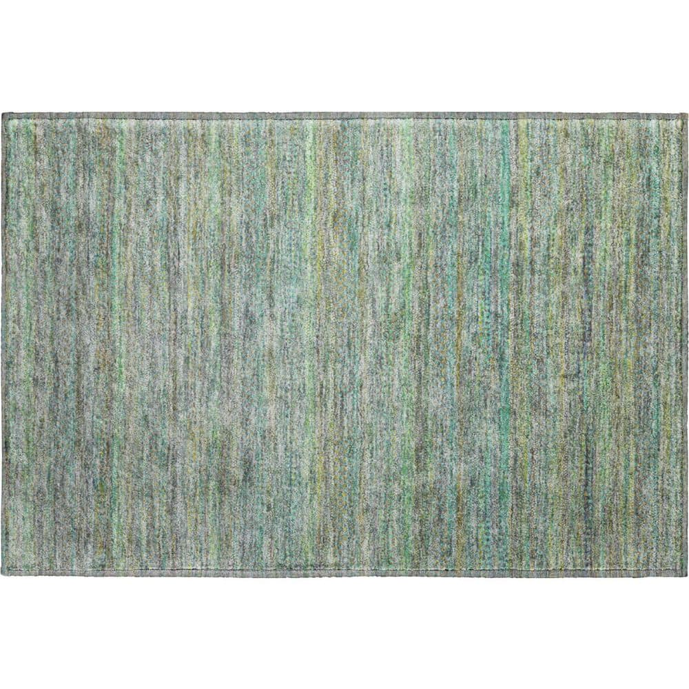 Mayfield Premium Machine Washable Abstract AMF2148 Pewter 2 ft. x 3 ft. Accent Rug price history on PriceWatchPro