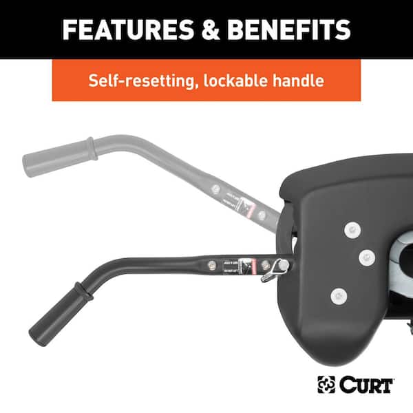 CURT A20 5th Wheel Hitch with Roller