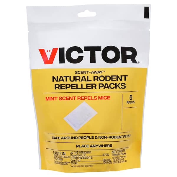 Victor Scent Away Natural Rodent Repeller (5-Count)