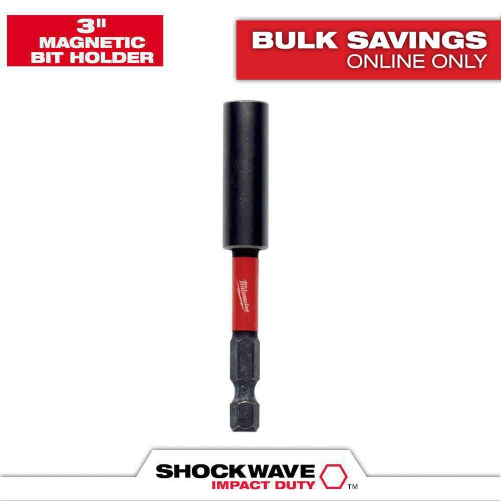 Shockwave 3 in. Magnetic Bit Holder Shockwave 3 in. Magnetic Bit Holder