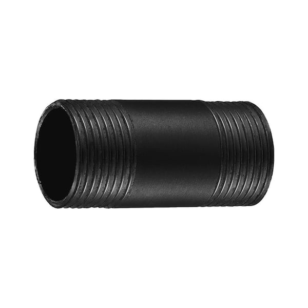 R Series 2 in. Long Satin Black Close Mount Stem for Flush Mounting RLM Shades to Ceiling