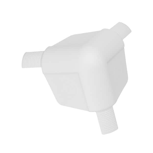 Trim-Tex 3 in x 3 in x 3 in Vinyl 3-Way Drywall Outside Corner