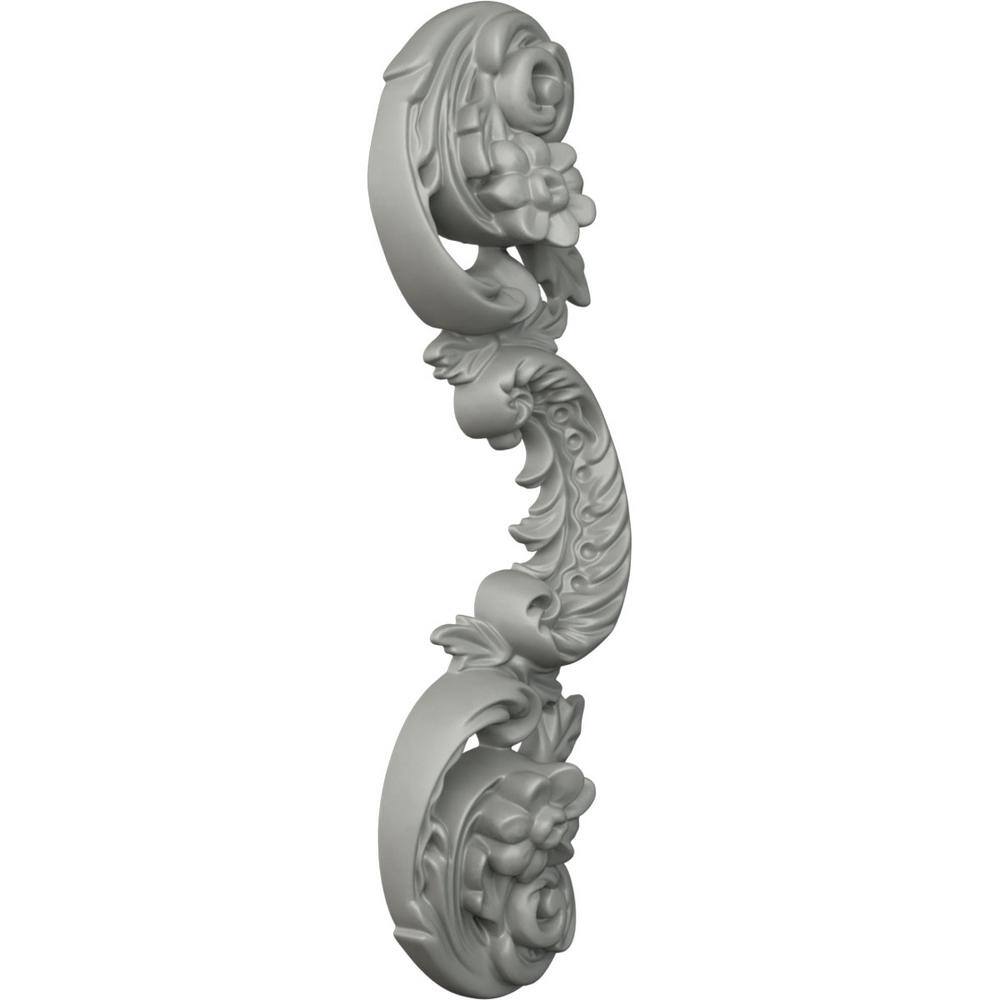 Primed White Urethane Architectural Onlay, 12" x 4.75"