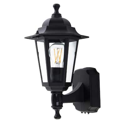 Outdoor LED Battery Powered Motion Activated Wall Sconce - #T4505