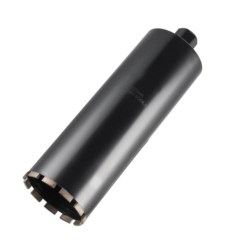 Core Drill Bit, 5 in. Diameter 14 in. Drilling Depth, 1-1/4 in-7 Internal Thread, Wet Diamond Bit for Concrete Masonry price history on PriceWatchPro