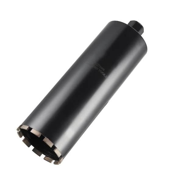 Core Drill Bit, 5 in. Dia 14 in. Drilling Depth, 1-1/4 in. 7 Internal Thread, Wet Diamond Bit for Concrete Masonry