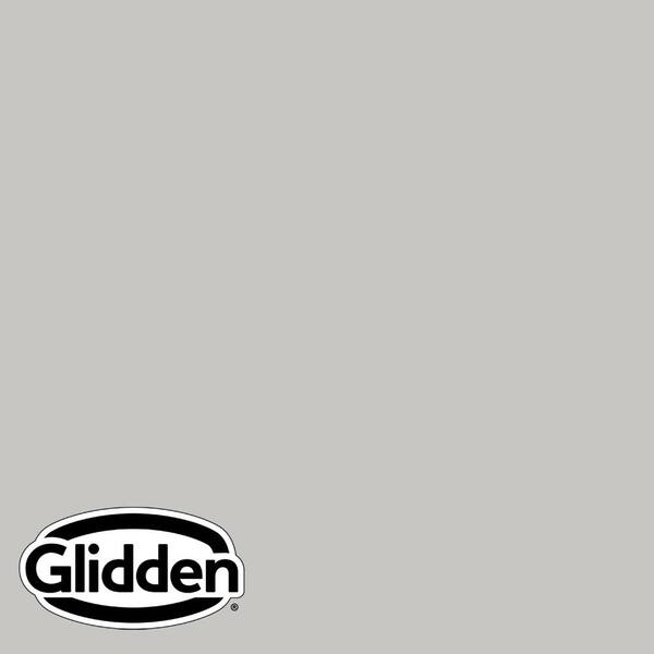 Glidden Premium 1 gal. PPG09953 Silver Band Flat Exterior Latex Paint